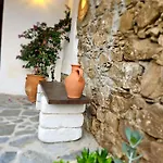 Traditional Adobe House In Evrychou With Cozy Garden&fireplace!