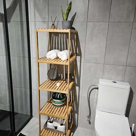 Traditional Adobe House In Evrychou With Cozy Garden And Fireplace!