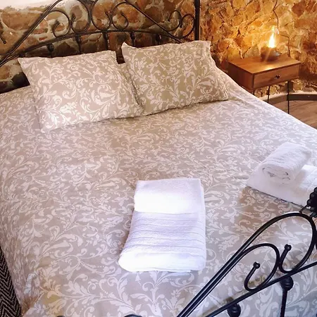 Traditional Adobe House In Evrychou With Cozy Garden And Fireplace!