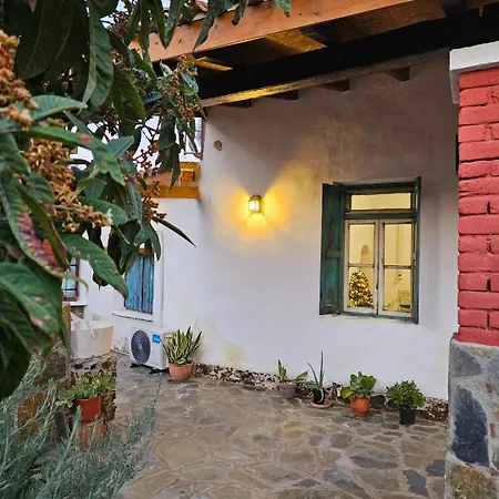 Traditional Adobe House In Evrychou With Cozy Garden And Fireplace!
