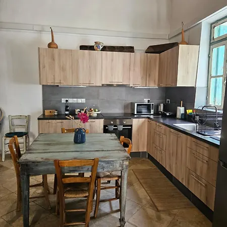 Traditional Adobe House In Evrychou With Cozy Garden&fireplace! *