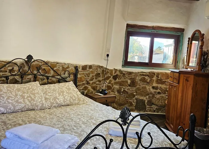 Traditional Adobe House In Evrychou With Cozy Garden And Fireplace! Nikósie