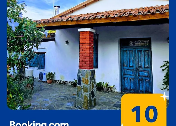 Holiday home Traditional Adobe House In Evrychou With Cozy Garden And Fireplace!